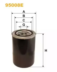 WIX FILTERS 95008e -  Топливный фильтр